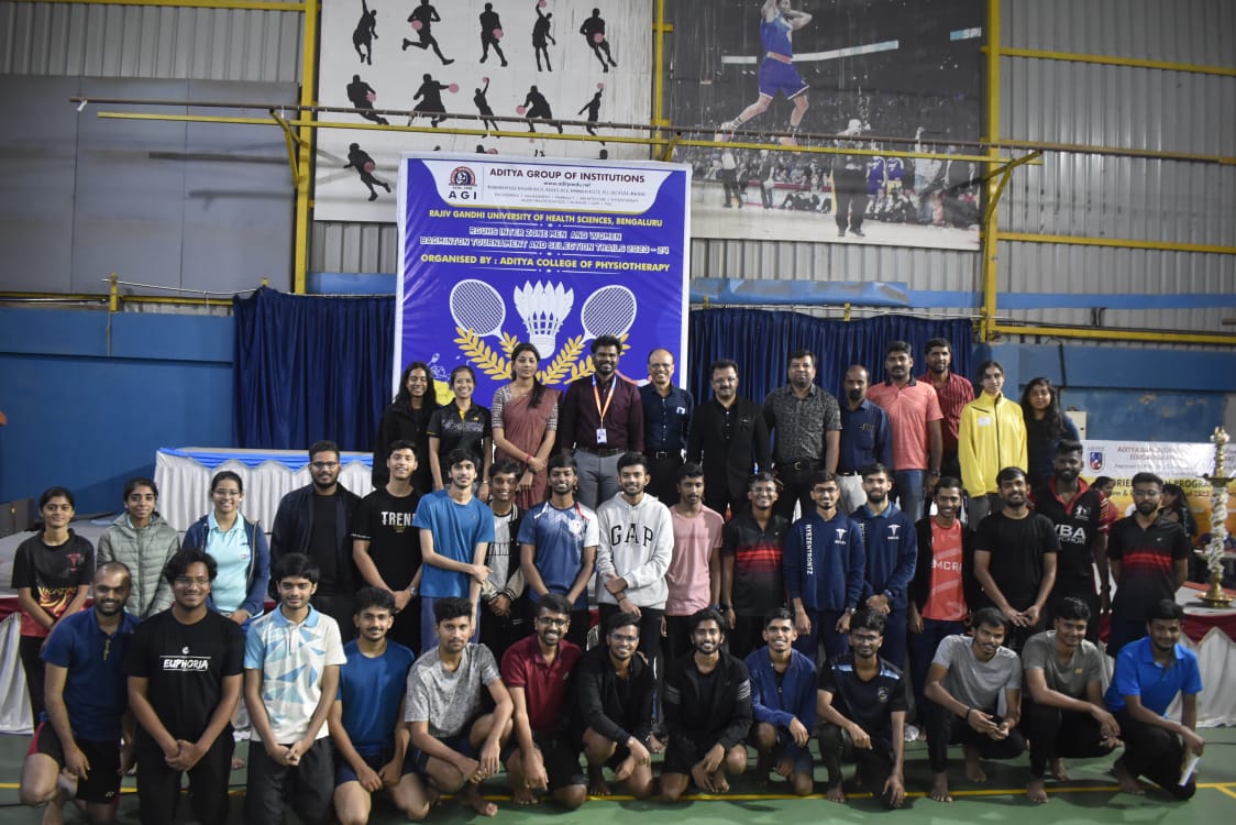 RGUHS Interzone Men and Women Badminton Tournament and Selection Trials 2023-24-Slider