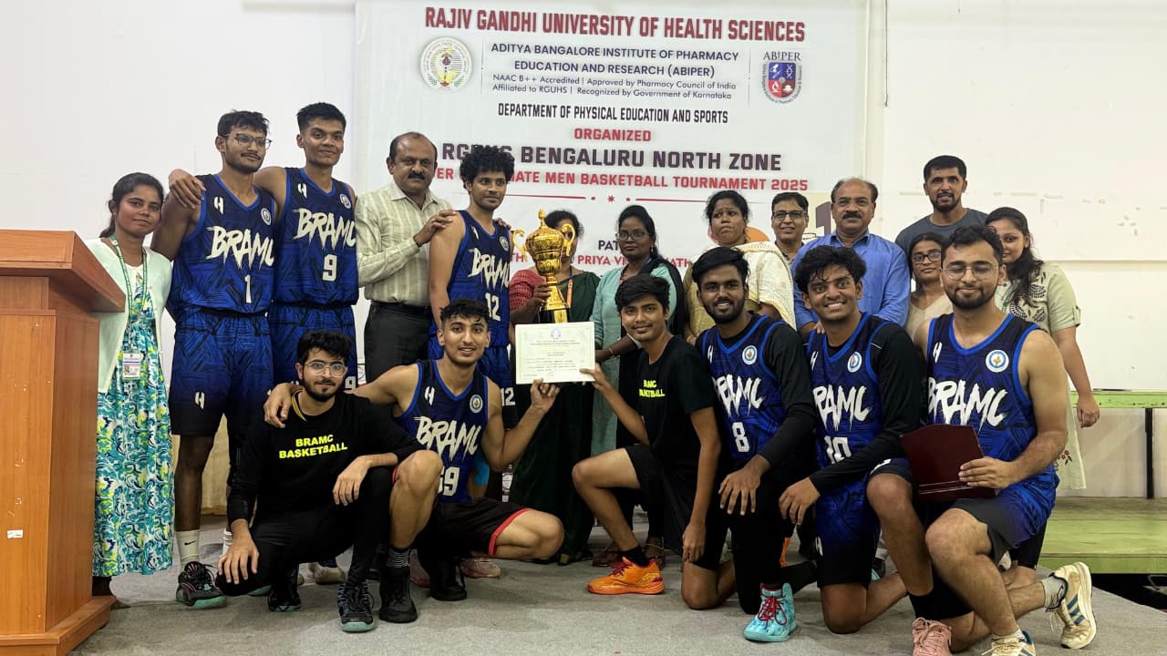 RGUHS Bengaluru North Zone Inter-Collegiate Men Basketball Tournament 2025-slider